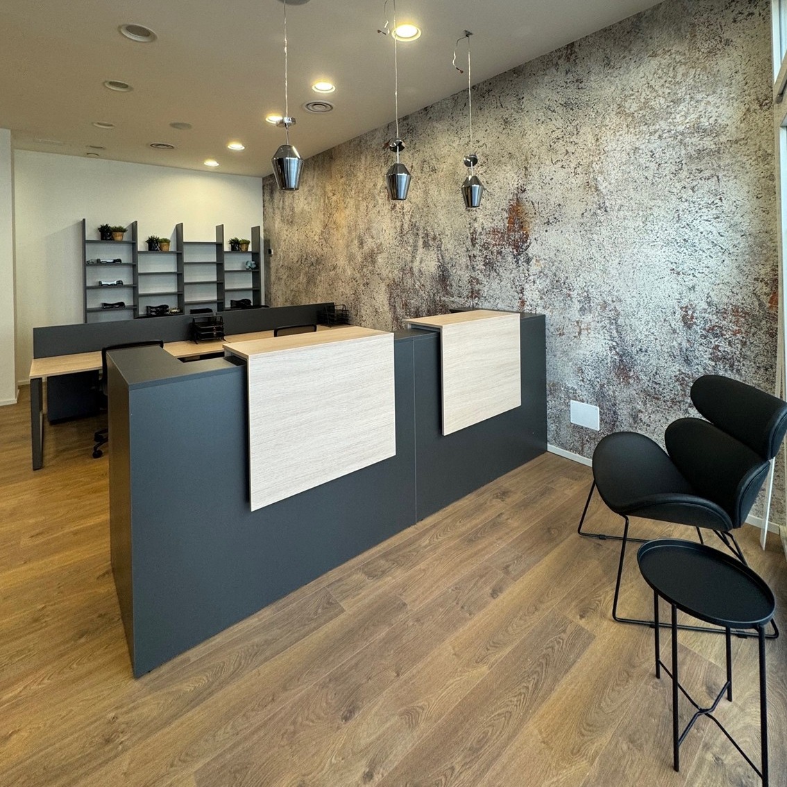 Reception per piccolo ufficio