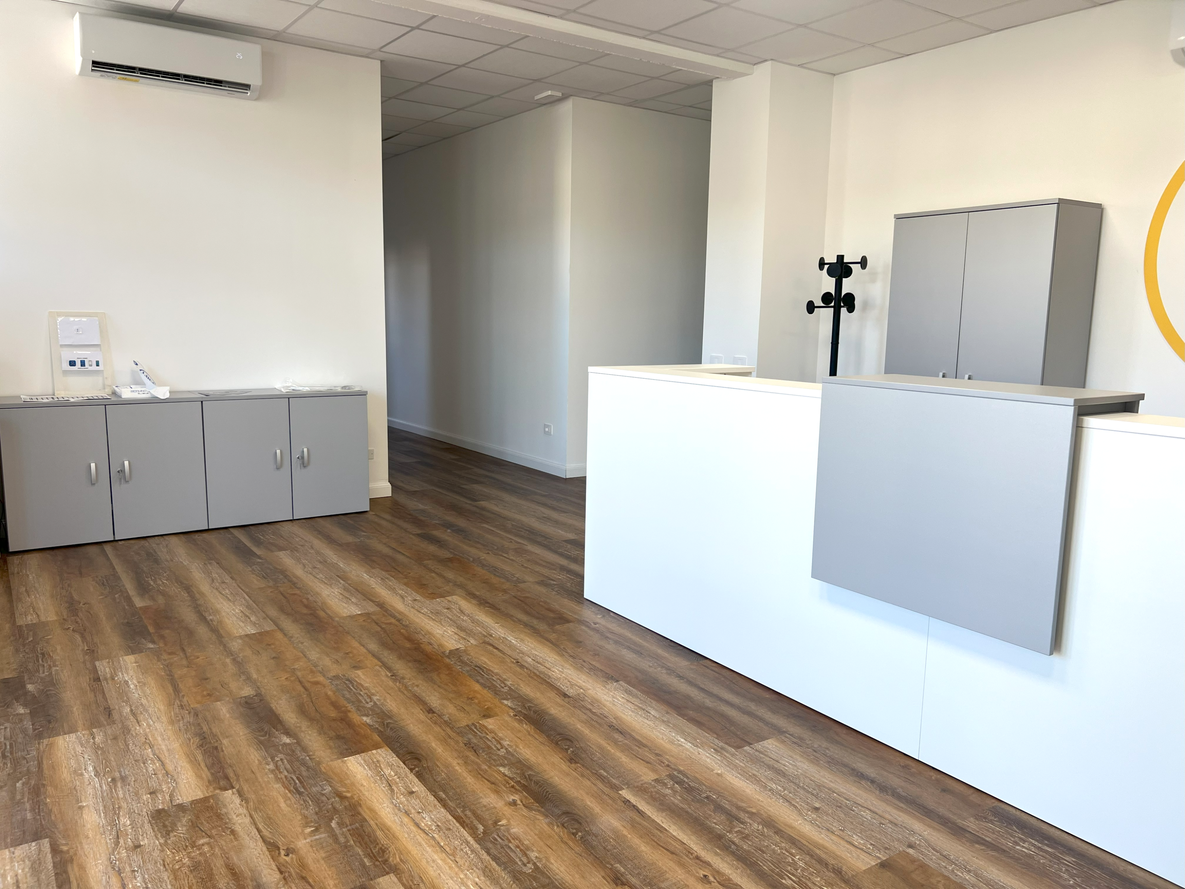 Reception della clinica