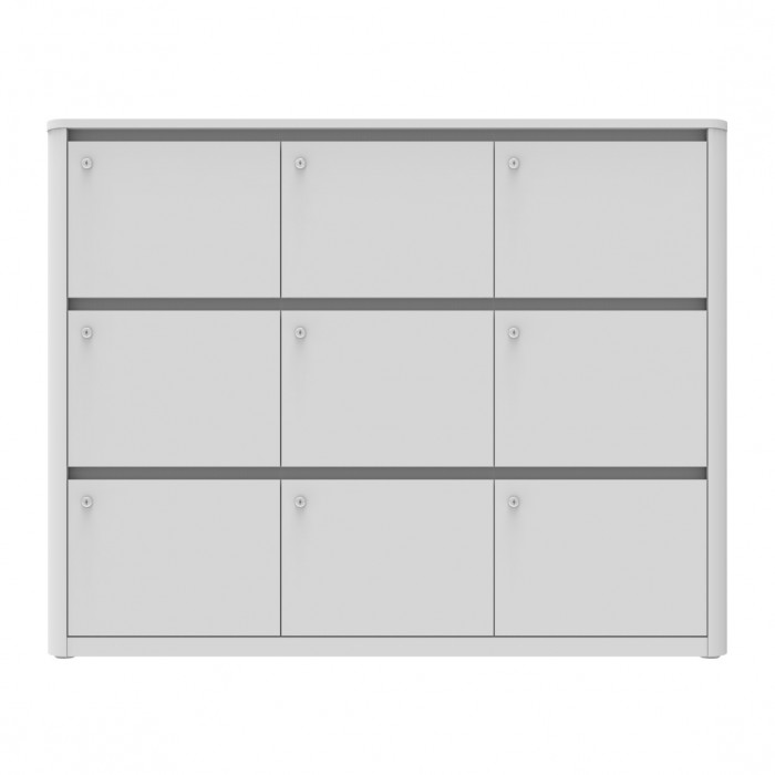 Armadietto metallico INGA con chiave 3