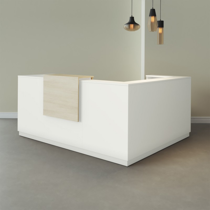 Bancone Angolare Duomo | Design Elegante per Uffici - Bikkom
