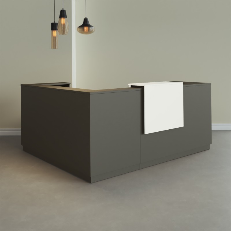 Bancone Angolare Duomo | Design Elegante per Uffici - Bikkom
