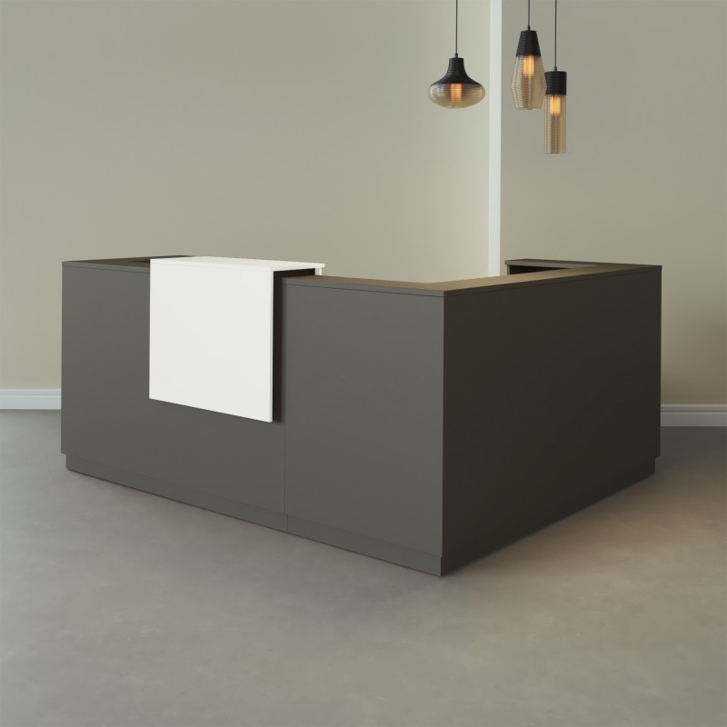 Bancone Angolare Duomo | Design Elegante per Uffici - Bikkom