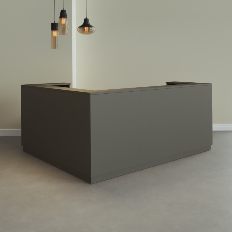 Bancone Angolare Duomo | Design Elegante per Uffici - Bikkom