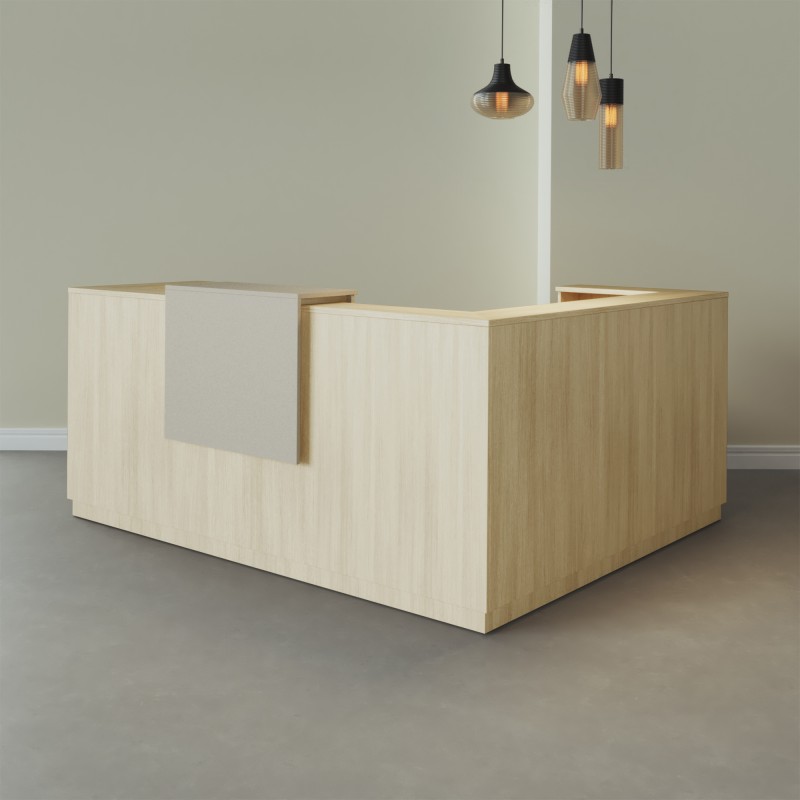 Bancone Angolare Duomo | Design Elegante per Uffici - Bikkom