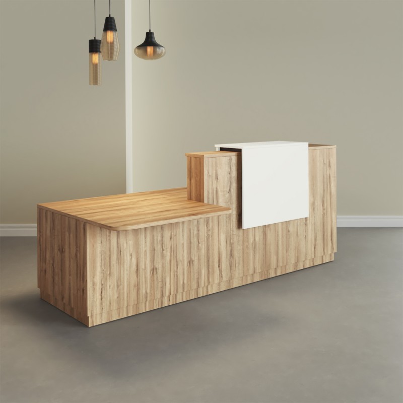Bancone Reception Accessibile Duomo | Design Versatile e Moderno