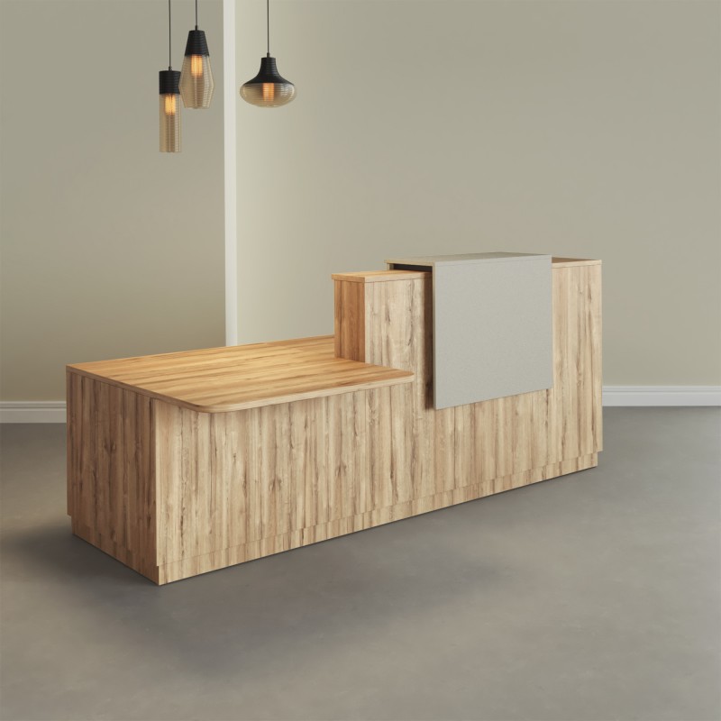 Bancone Reception Accessibile Duomo | Design Versatile e Moderno