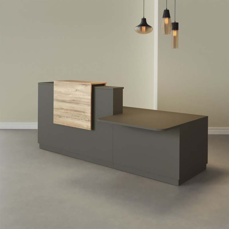 Bancone Reception Accessibile Duomo | Design Versatile e Moderno