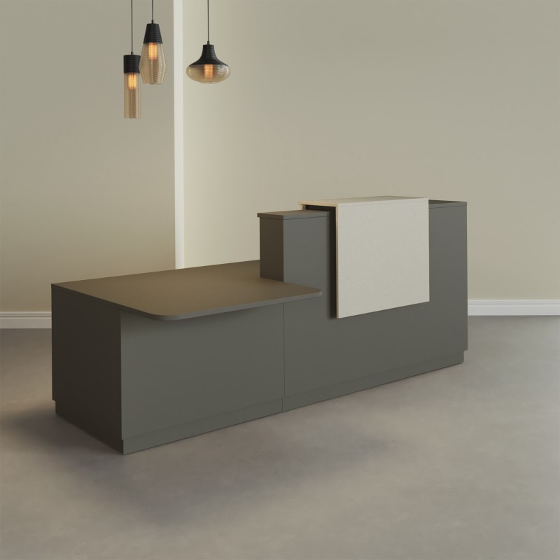 Bancone Reception Accessibile Duomo | Design Versatile e Moderno