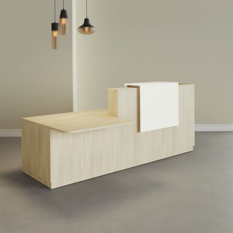 Bancone Reception Accessibile Duomo | Design Versatile e Moderno