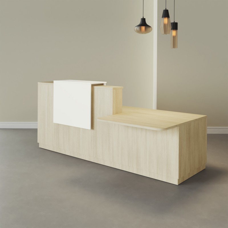 Bancone Reception Accessibile Duomo | Design Versatile e Moderno
