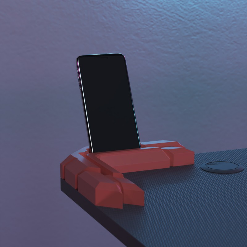 Scrivania da gaming con accessorii