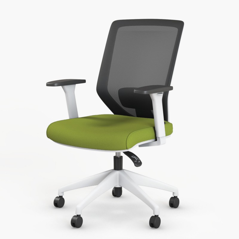 Sedia da ufficio ergonomica Vita White - Bikkom