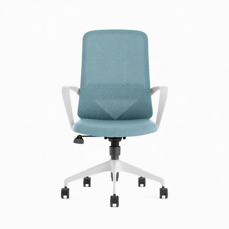 Sedia da ufficio Agata Grigio Chiaro - Bikkom