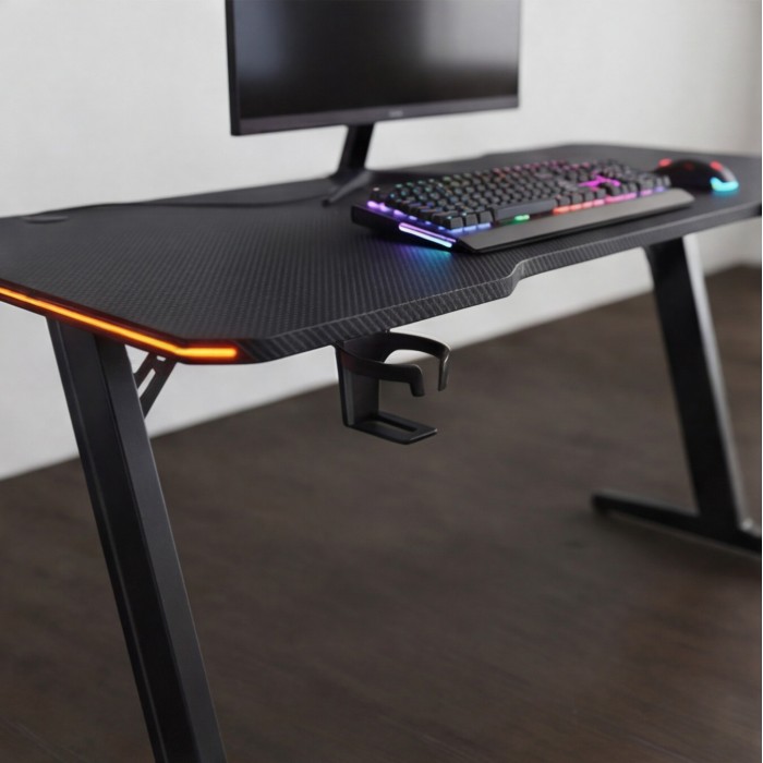 Scrivania gaming con portabicchiere Nexa Z