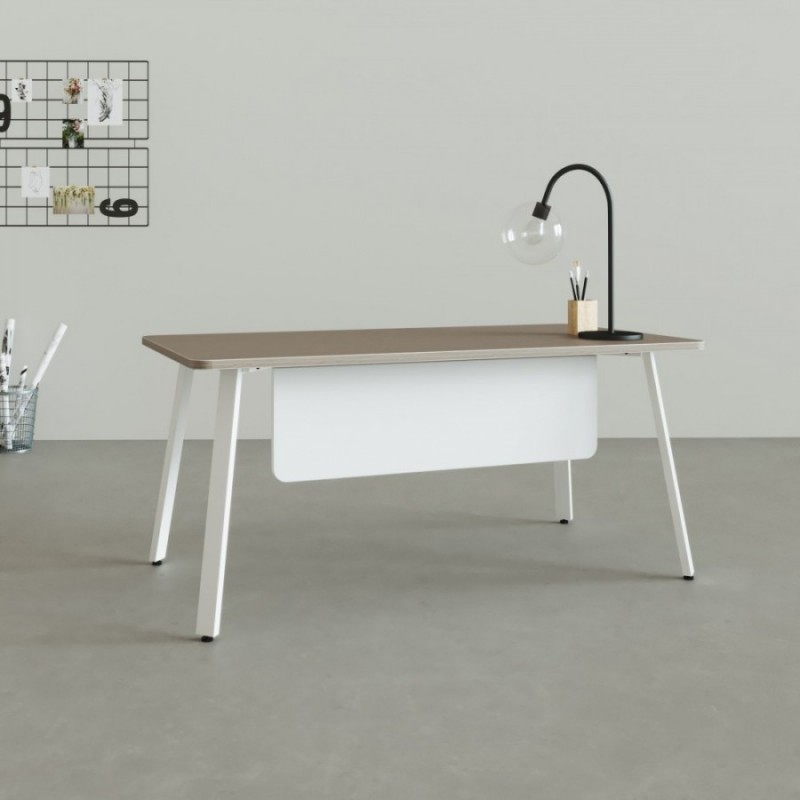 Tavolo da scrivania Genius White - Bikkom