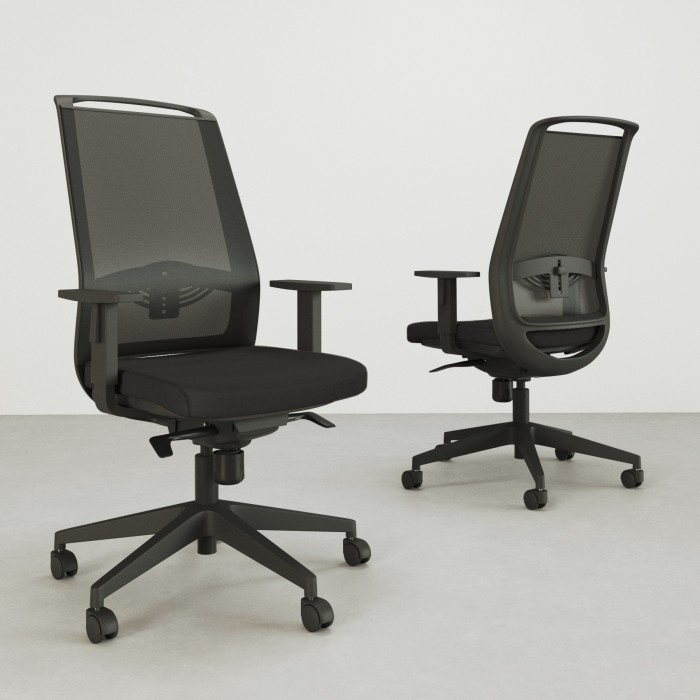 Sedia da ufficio ergonomica Silvana - Bikkom