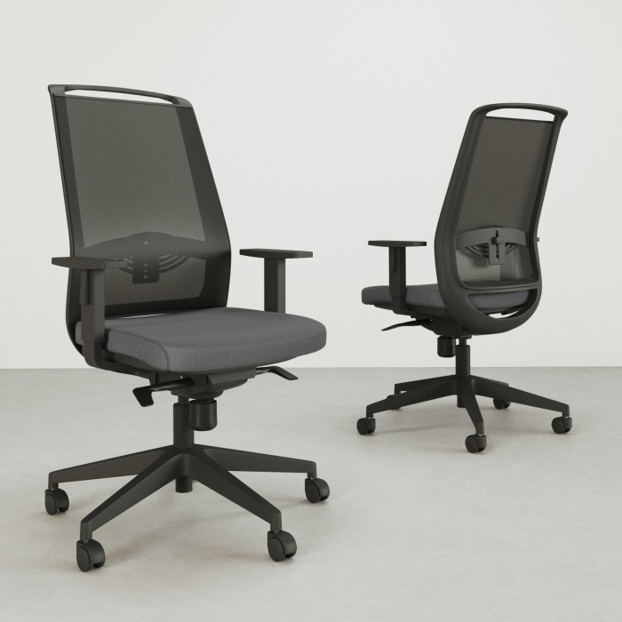 Sedia da ufficio ergonomica Silvana - Bikkom
