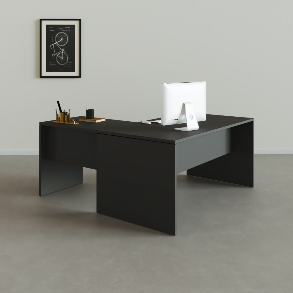 Tavolo da ufficio angolare Tarnos - Bikkom