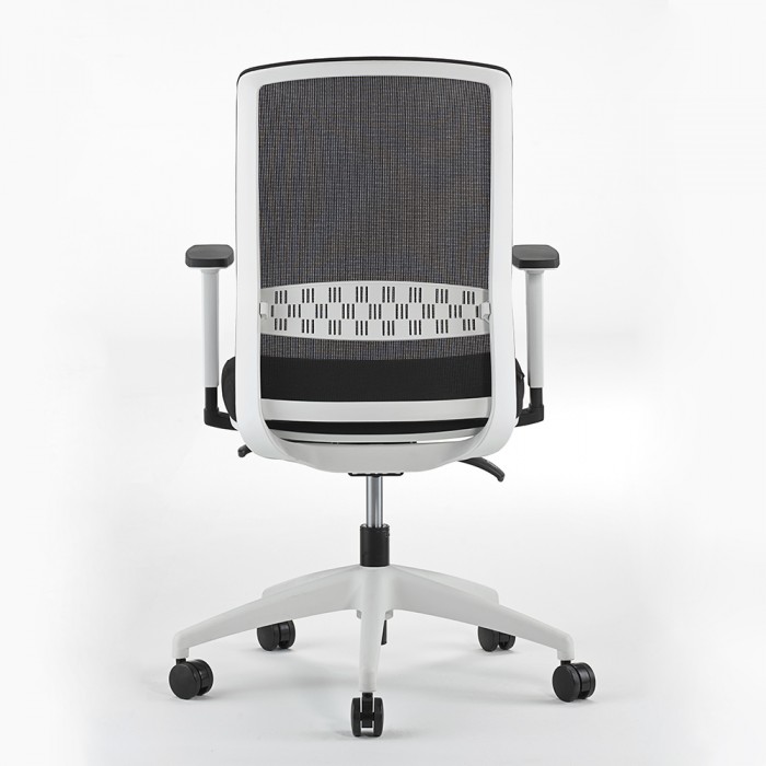 Sedia da ufficio ergonomica Gala bianca
