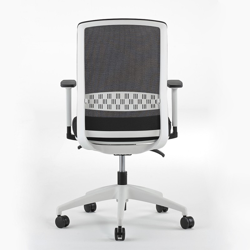 Sedia da ufficio ergonomica Gala bianca