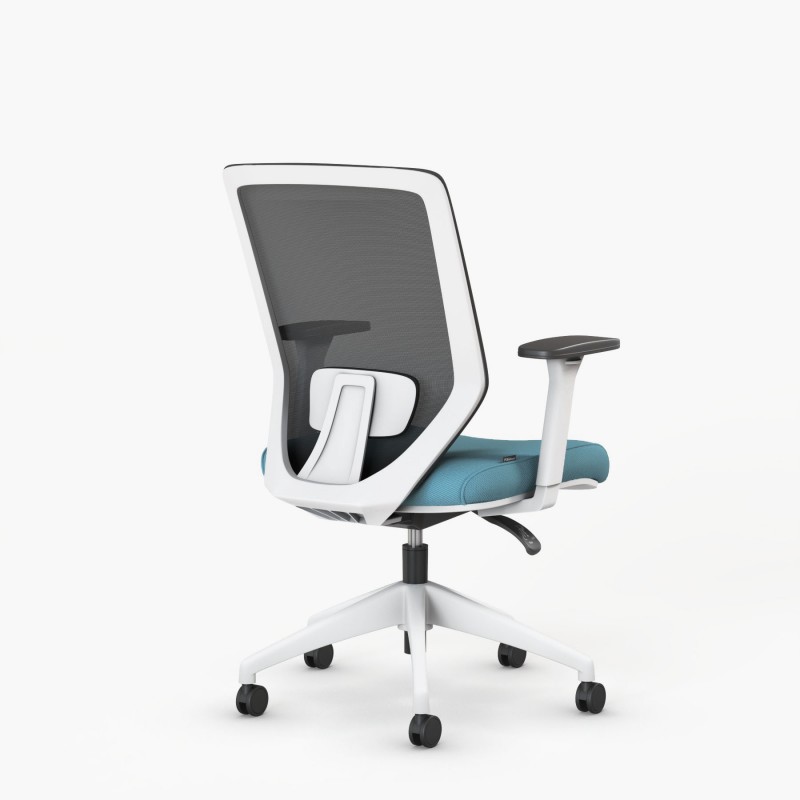 Sedia da ufficio ergonomica Vita White - Bikkom