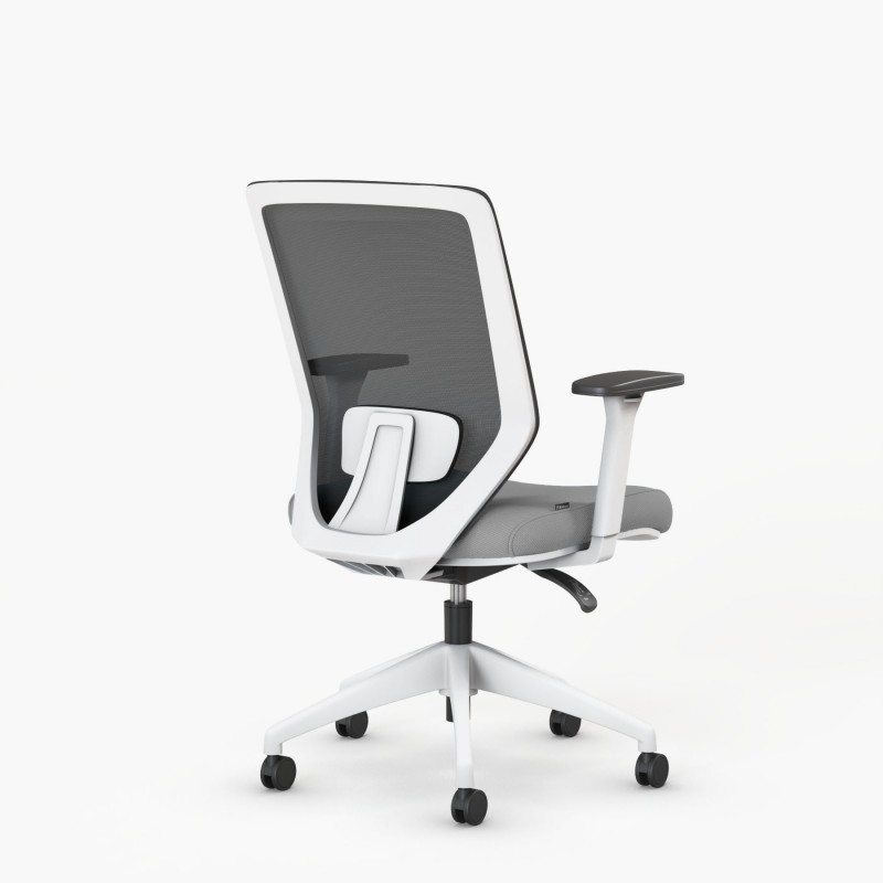 Sedia da ufficio ergonomica Vita White - Bikkom