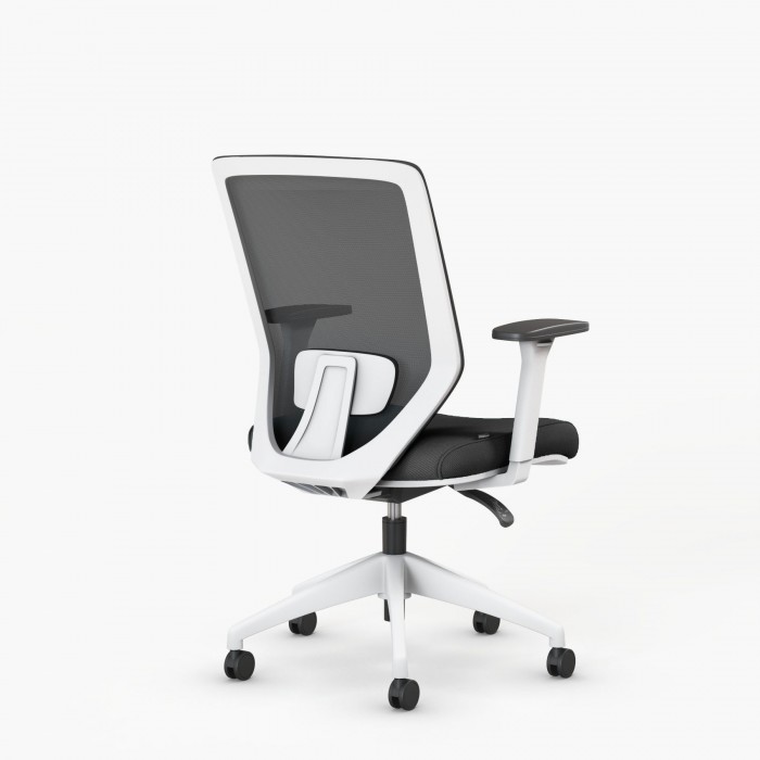 Sedia da ufficio ergonomica Vita White - Bikkom
