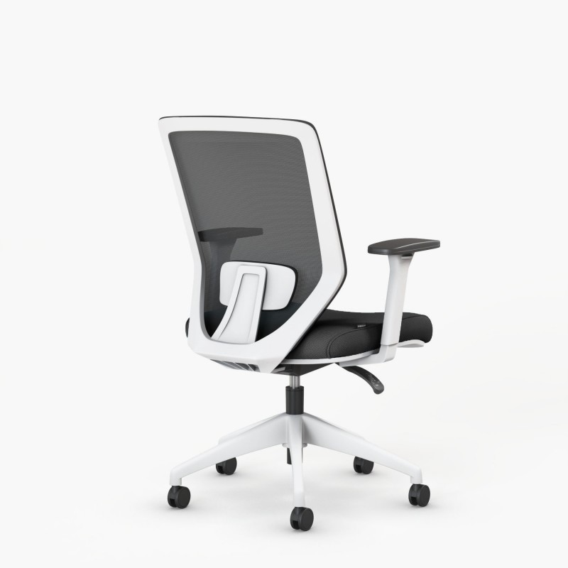 Sedia da ufficio ergonomica Vita White - Bikkom
