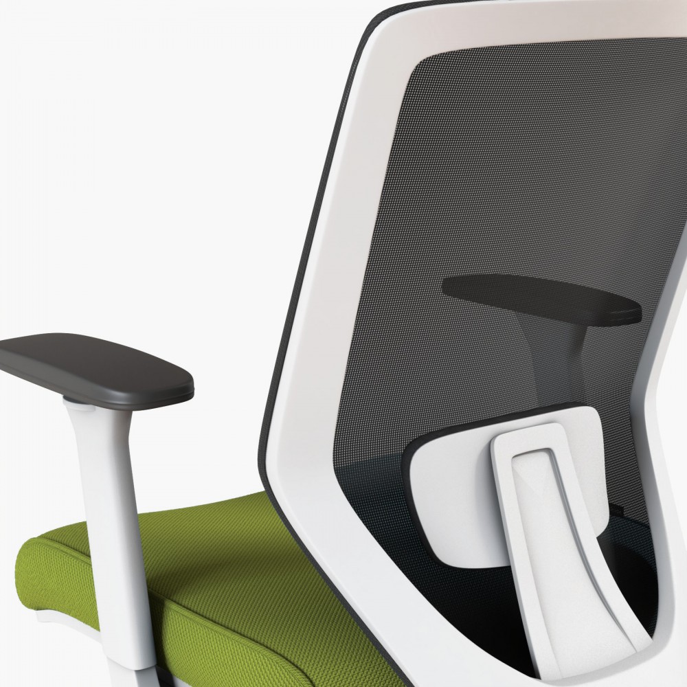 Sedia da ufficio ergonomica Vita White - Bikkom