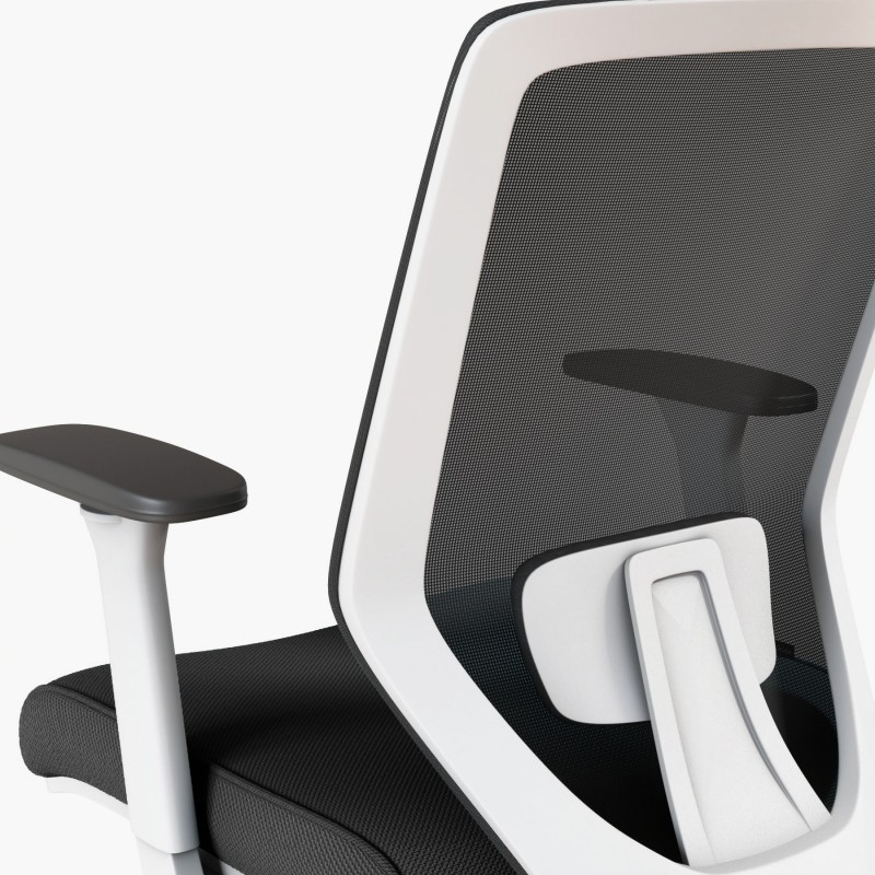Sedia da ufficio ergonomica Vita White - Bikkom