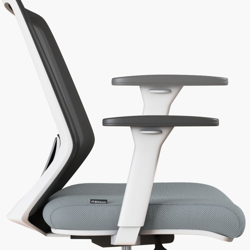 Sedia da ufficio ergonomica Vita White - Bikkom