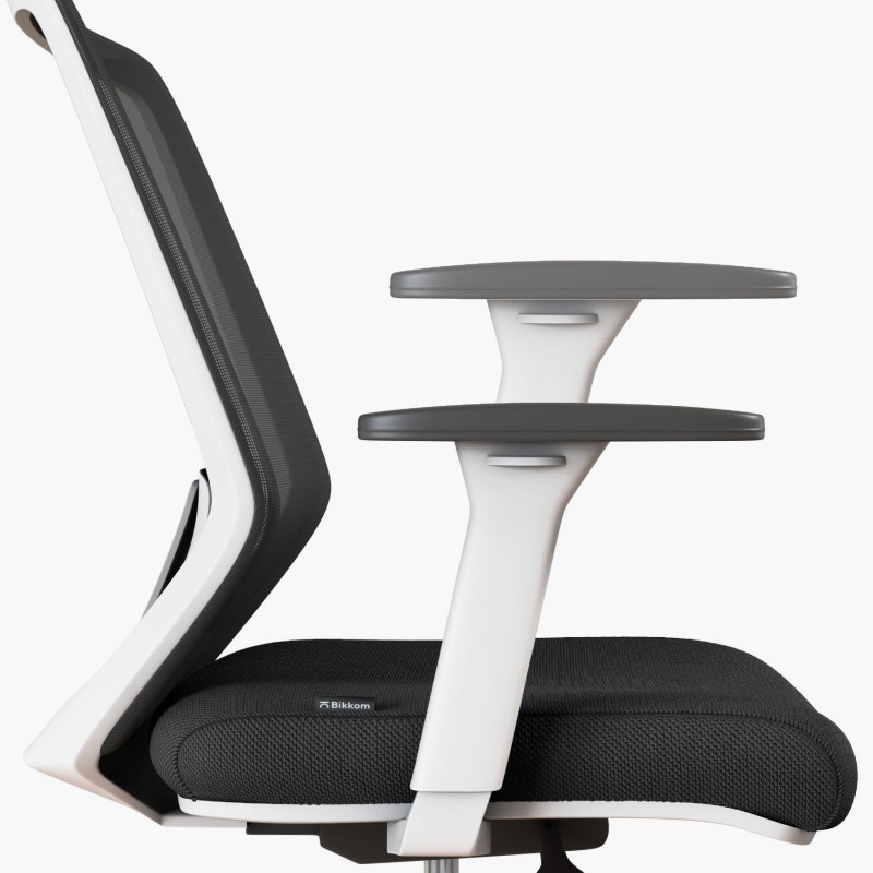 Sedia da ufficio ergonomica Vita White - Bikkom