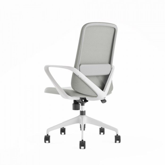 Sedia da ufficio Agata Grigio Chiaro - Bikkom