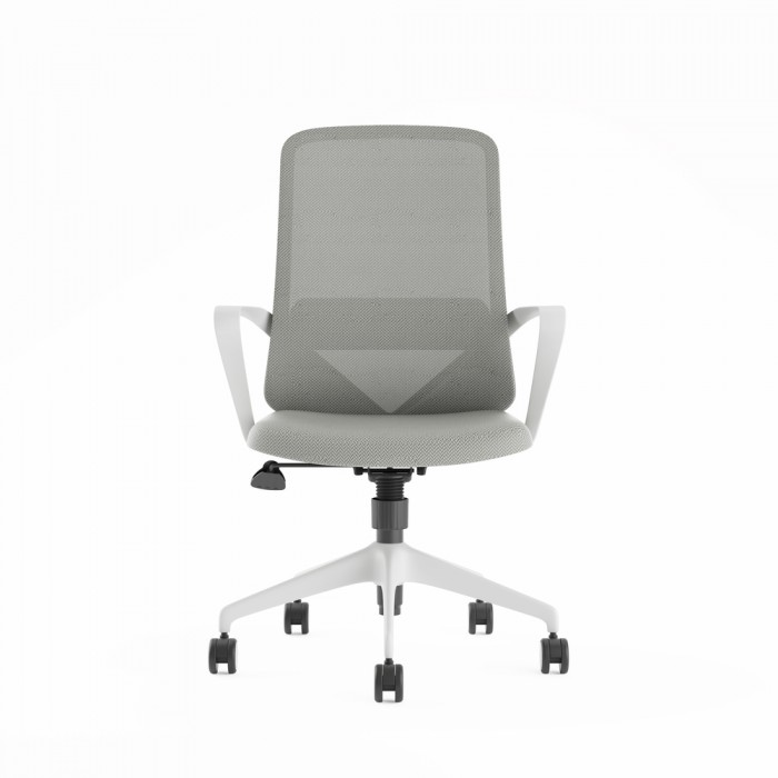 Sedia da ufficio Agata Grigio Chiaro - Bikkom