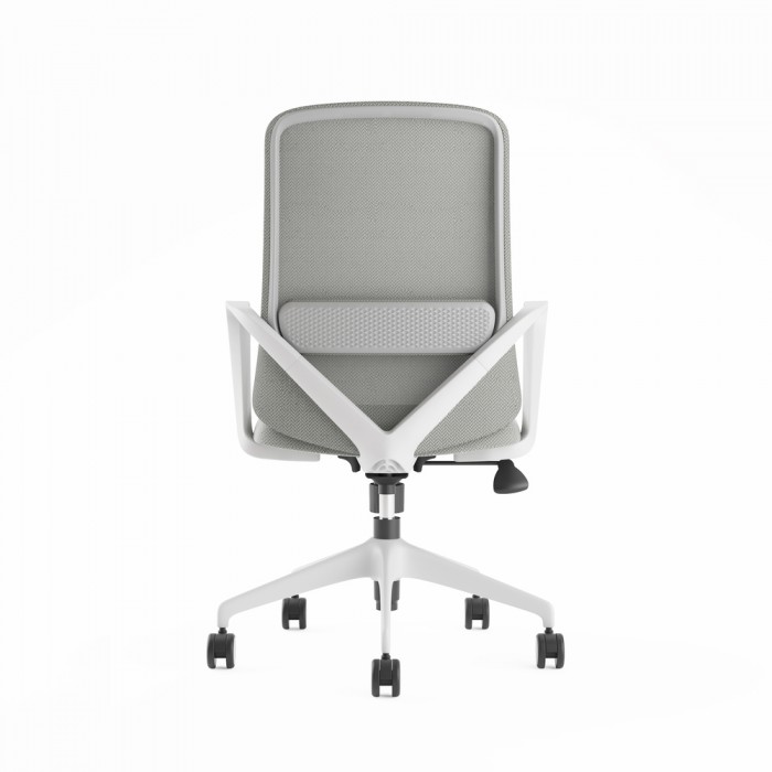 Sedia da ufficio Agata Grigio Chiaro - Bikkom
