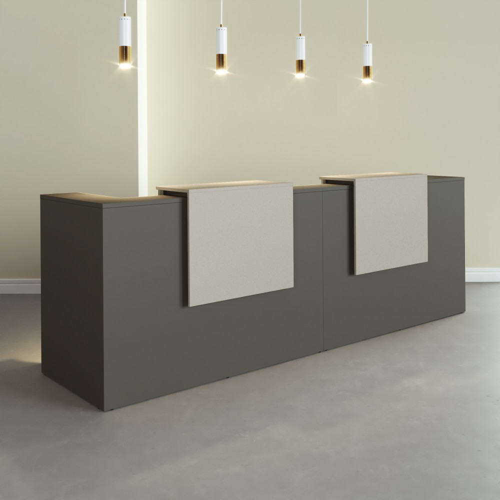 Bancone reception Sotto per ufficio - Bikkom