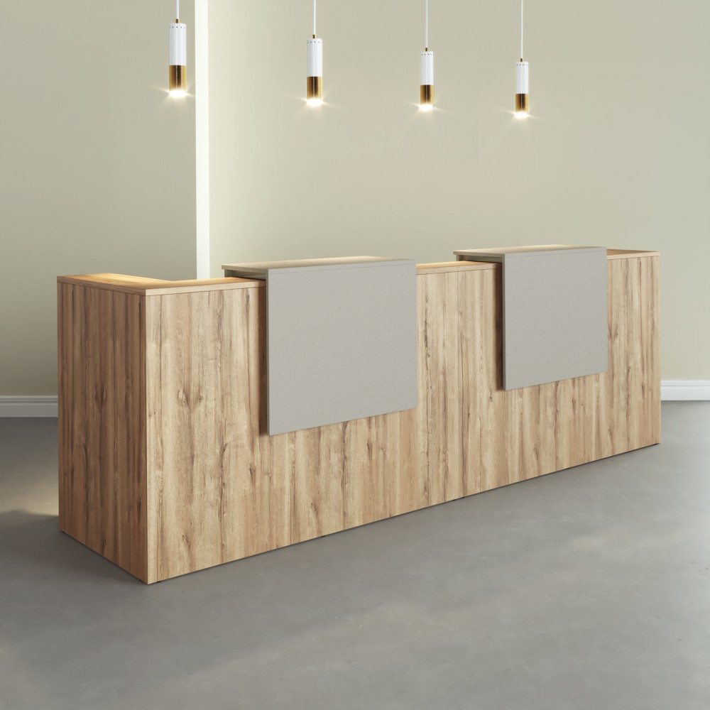 Bancone reception Sotto per ufficio - Bikkom