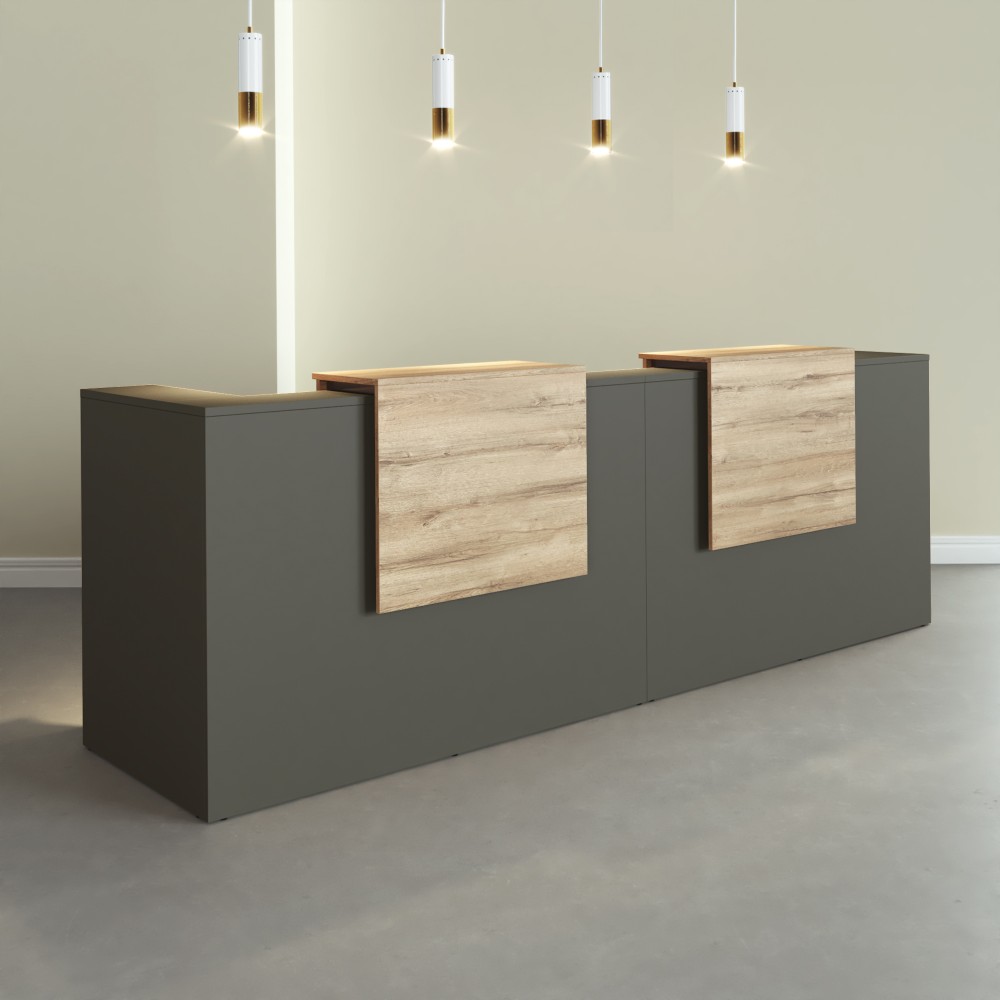 Bancone reception Sotto per ufficio - Bikkom