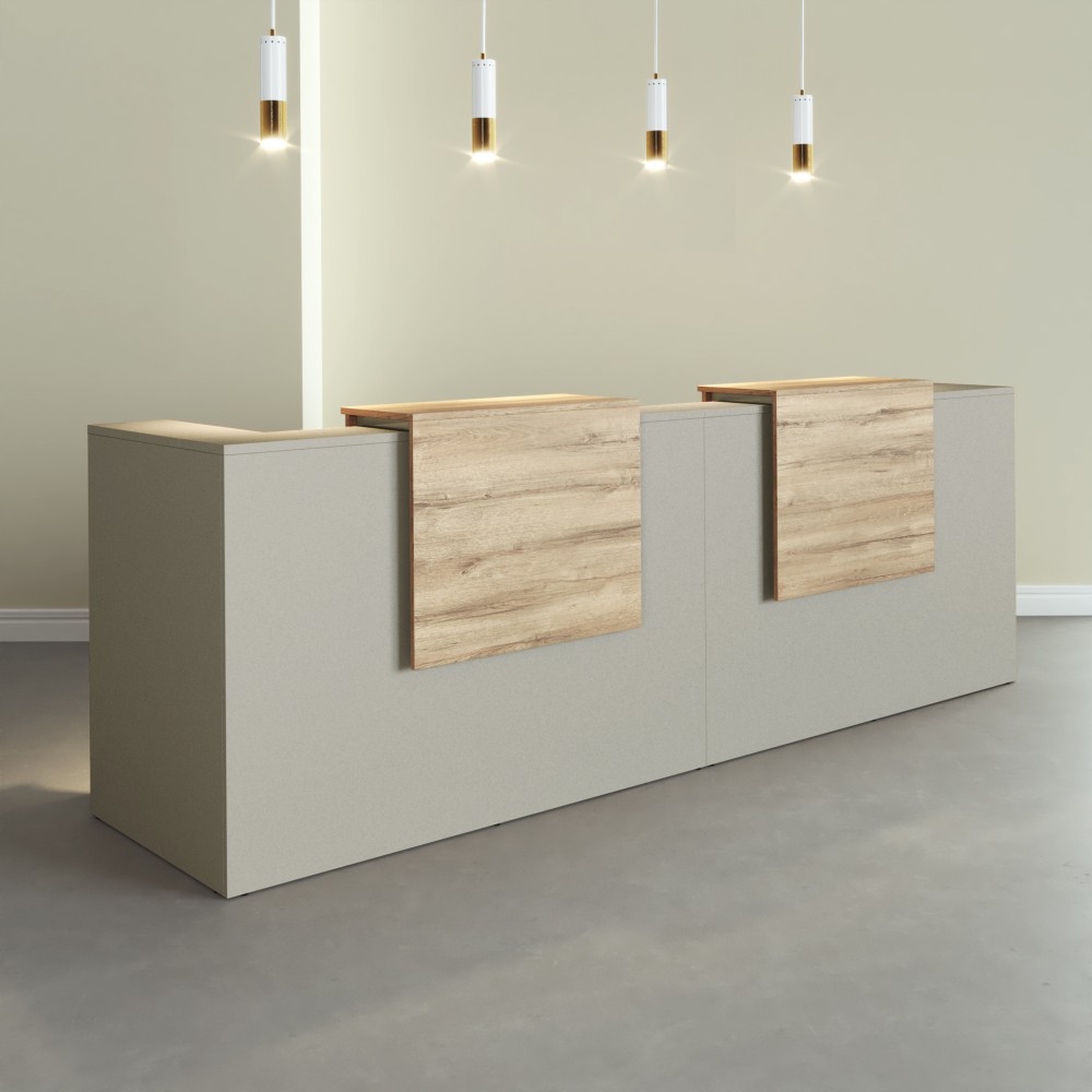 Bancone reception Sotto per ufficio - Bikkom