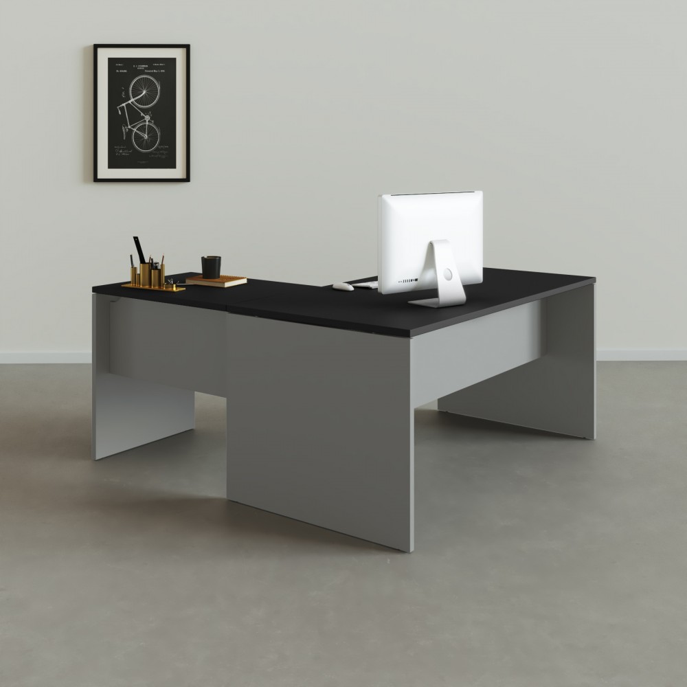 Tavolo da ufficio angolare Tarnos - Bikkom