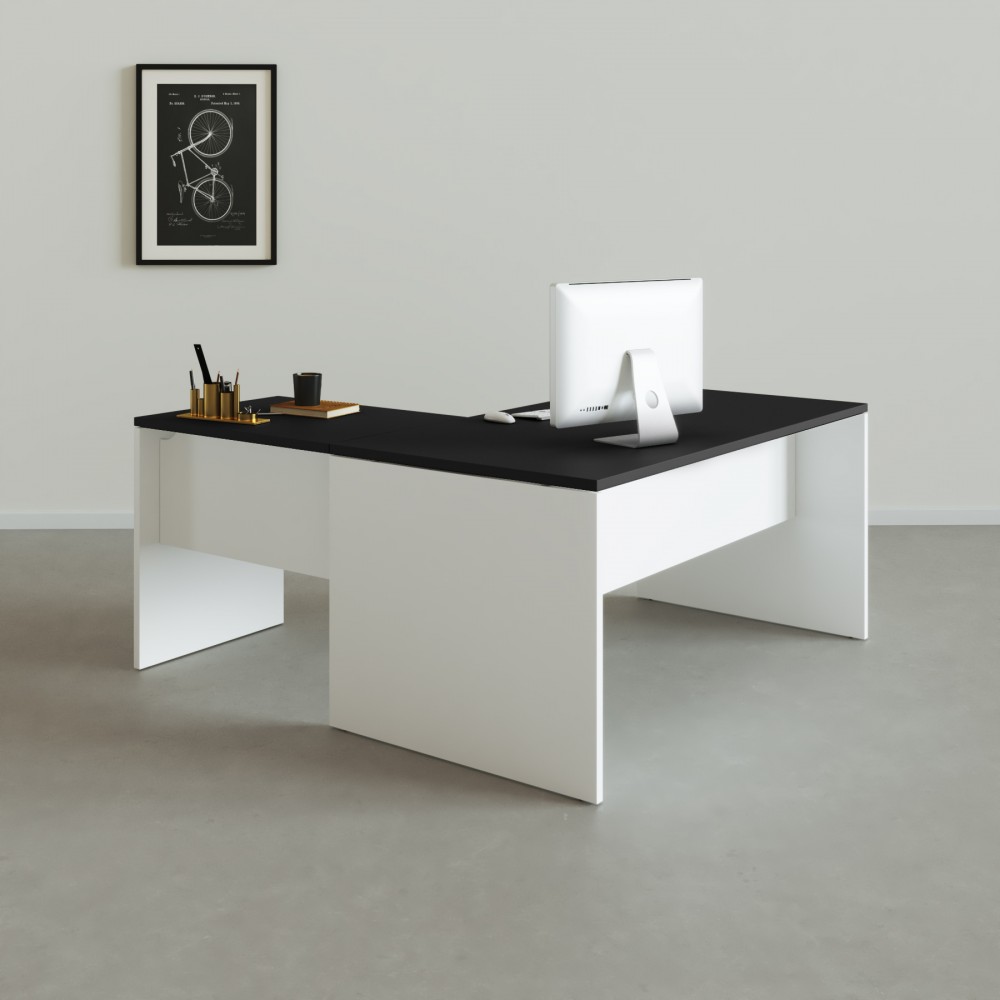 Tavolo da ufficio angolare Tarnos - Bikkom