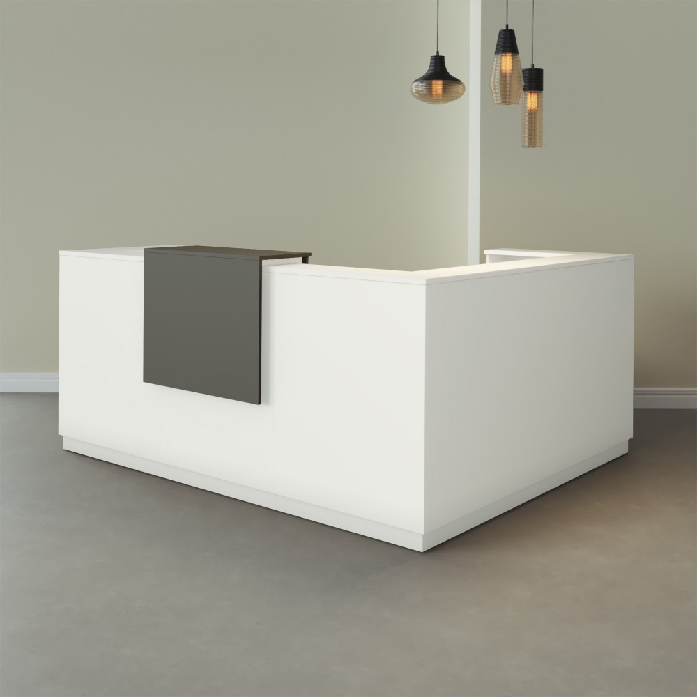 Bancone Angolare Duomo | Design Elegante per Uffici - Bikkom