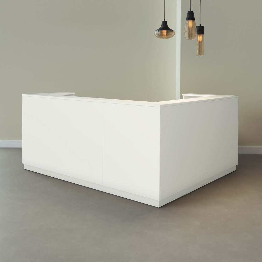 Bancone Angolare Duomo | Design Elegante per Uffici - Bikkom