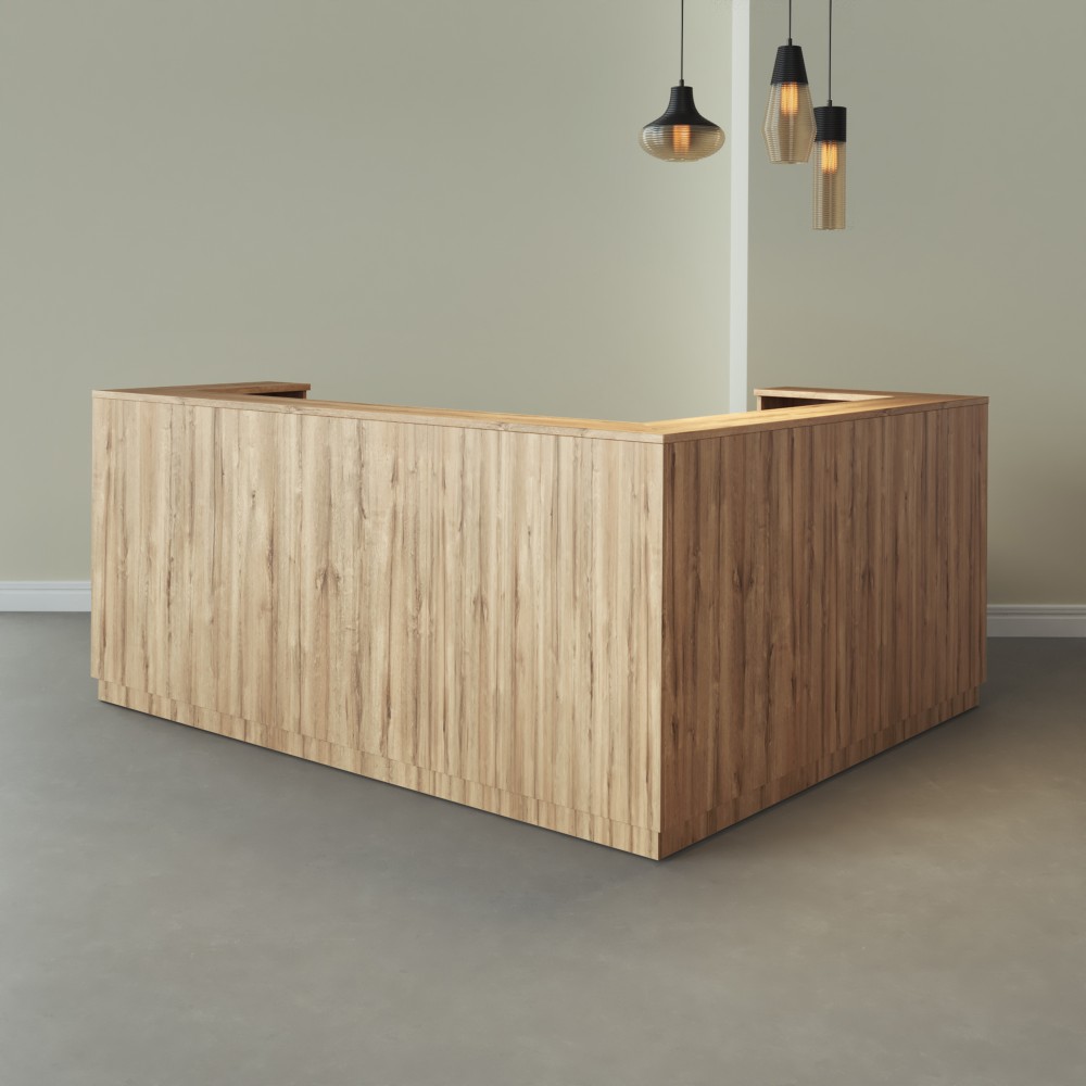 Bancone Angolare Duomo | Design Elegante per Uffici - Bikkom