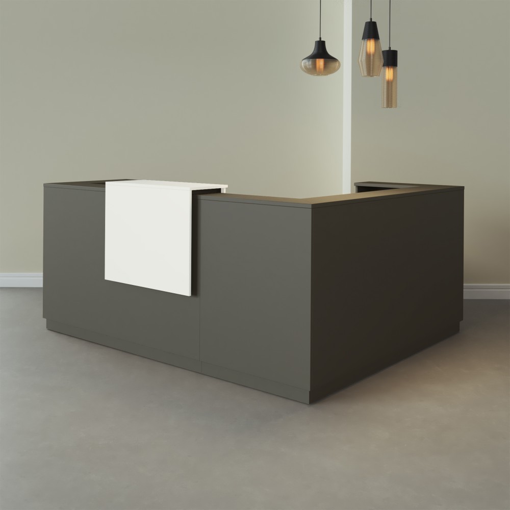 Bancone Angolare Duomo | Design Elegante per Uffici - Bikkom