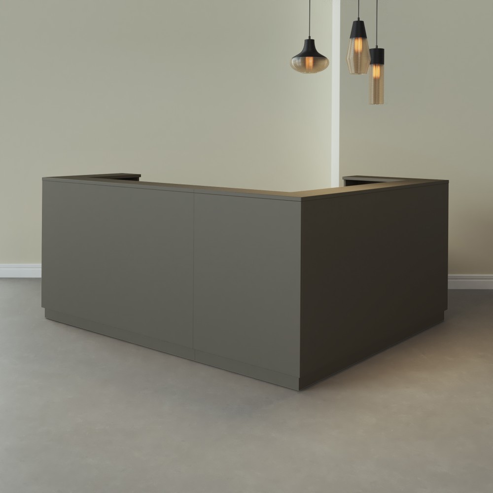 Bancone Angolare Duomo | Design Elegante per Uffici - Bikkom