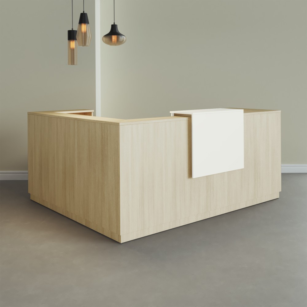 Bancone Angolare Duomo | Design Elegante per Uffici - Bikkom