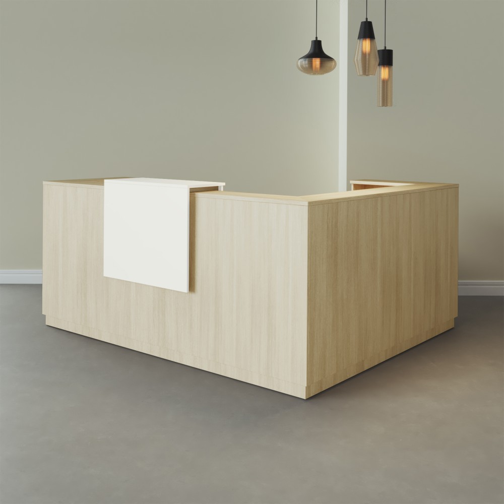 Bancone Angolare Duomo | Design Elegante per Uffici - Bikkom