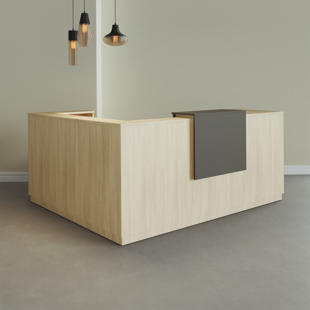 Bancone Angolare Duomo | Design Elegante per Uffici - Bikkom