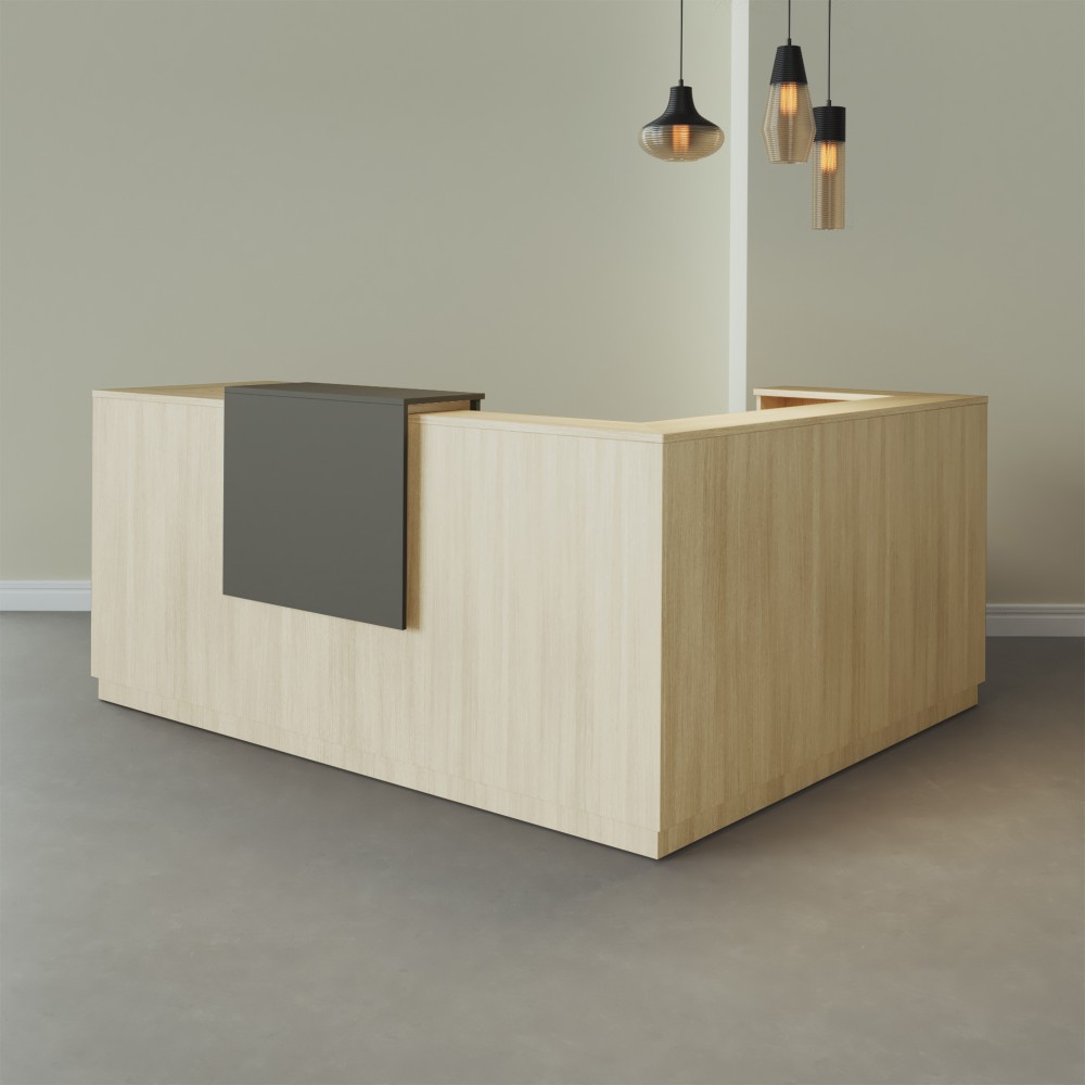 Bancone Angolare Duomo | Design Elegante per Uffici - Bikkom